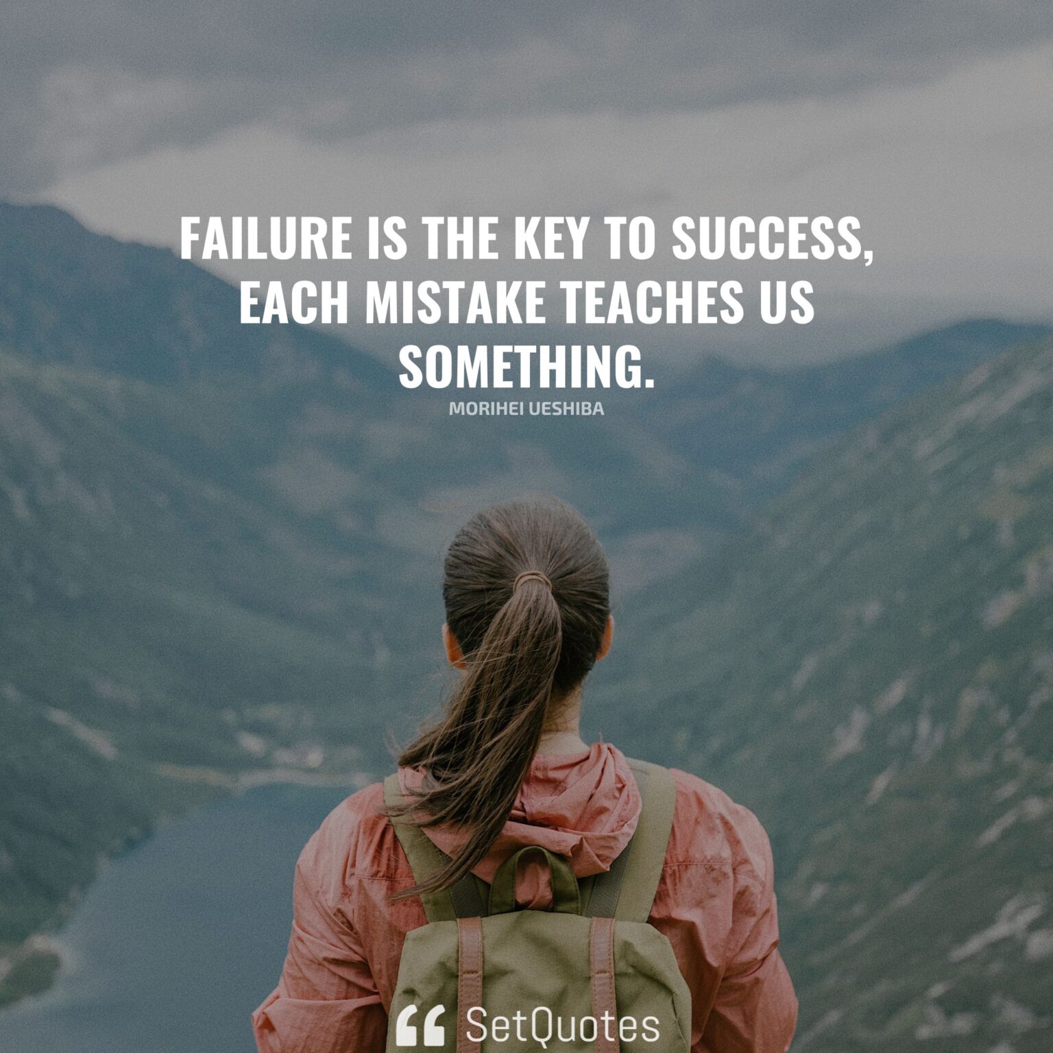 A person who never made a mistake never tried anything new.